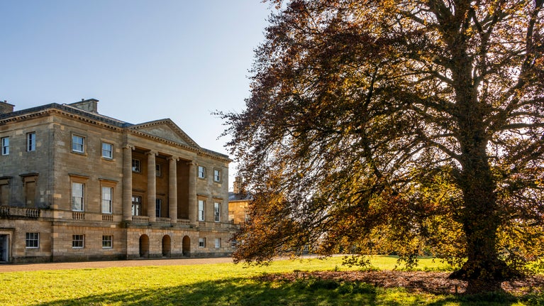 The 18th-century Palladian-style mansion at Basildon Park